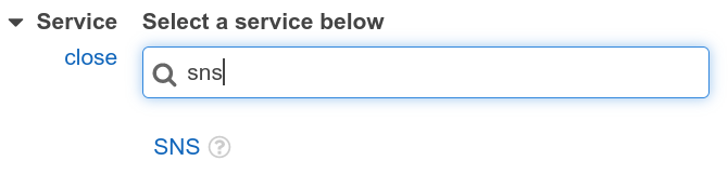 AWS 权限配置选择 Service