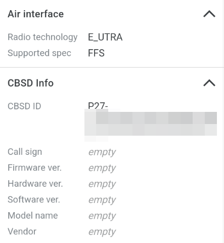 Google SAS 基站信息界面 2